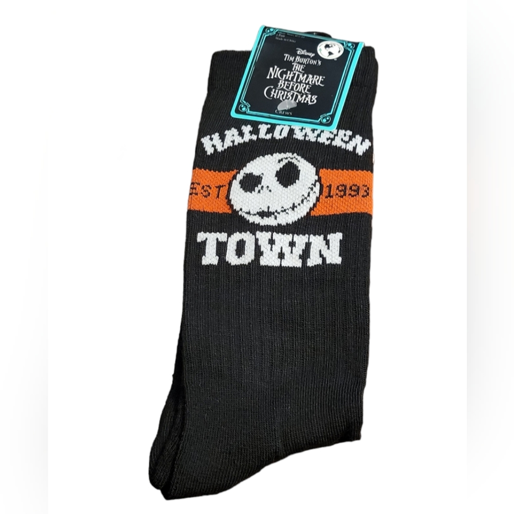 NWT Nightmare Before Christmas Socks Halloween Socks Jack Skellington Socks